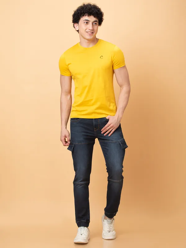 Being Human Mens-Bottom Joggers Dark Tone