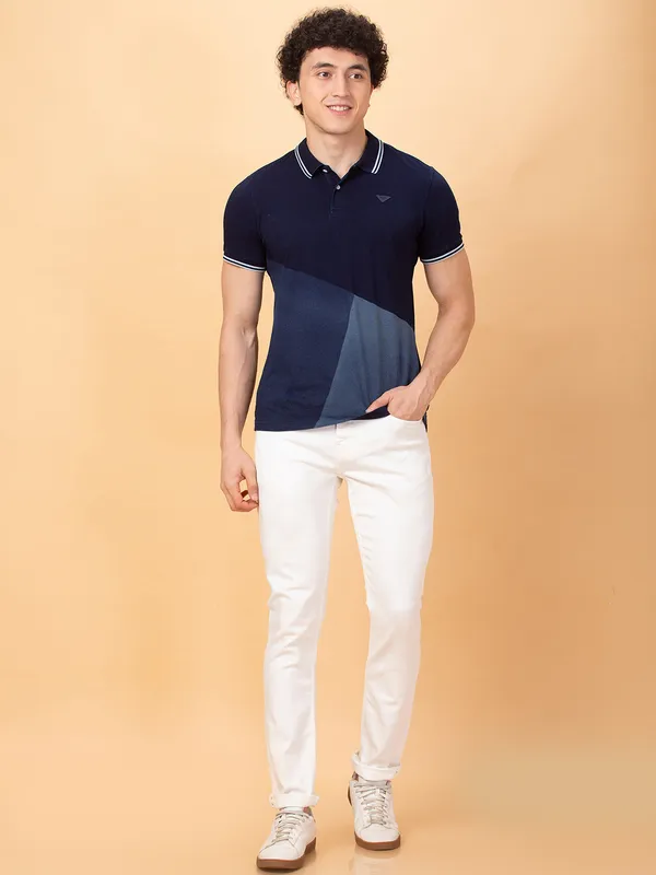 Being Human Mens-Bottom Denim Ivory