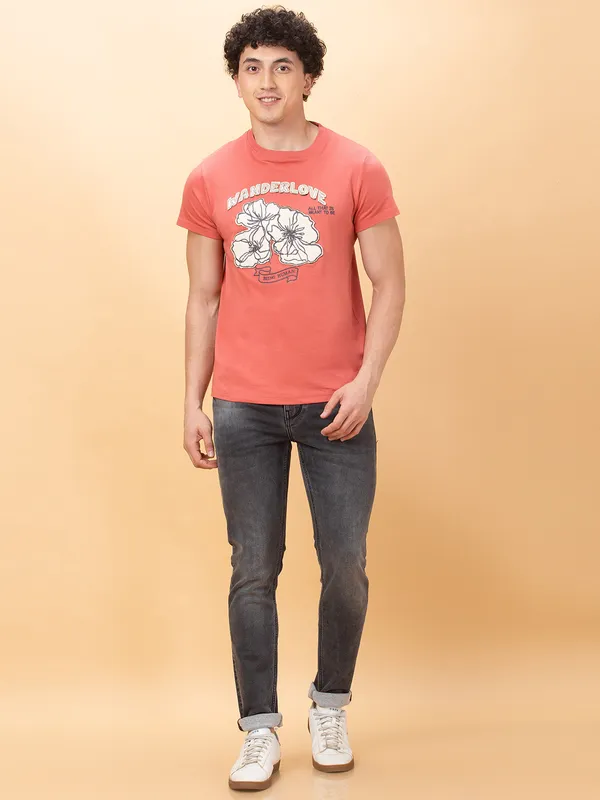 Being Human Mens-Bottom Denim Grey Tone