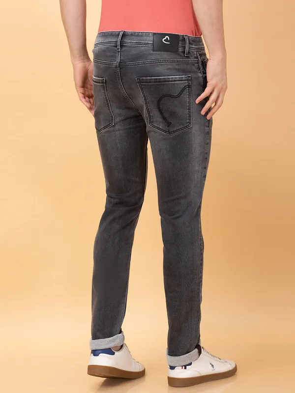 Being Human Mens-Bottom Denim Grey Tone
