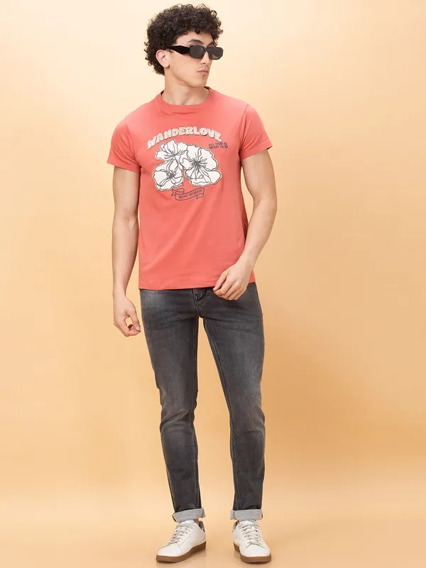 Being Human Mens-Bottom Denim Grey Tone