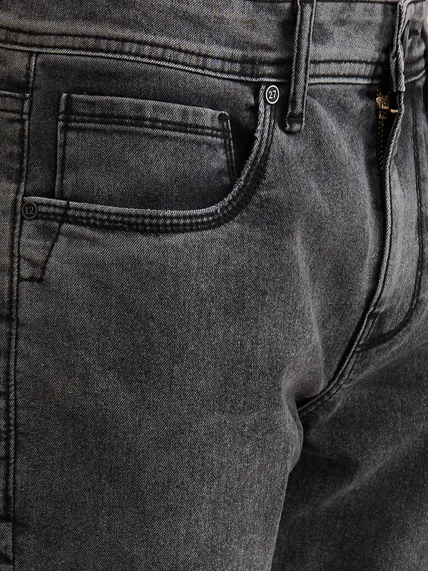 Being Human Mens-Bottom Denim Grey Tone