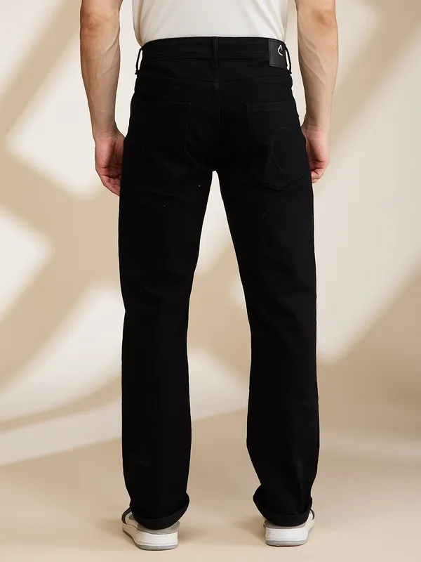 Being Human Mens-Bottom Denim Black Tone
