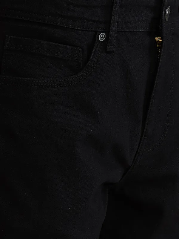 Being Human Mens-Bottom Denim Black Tone