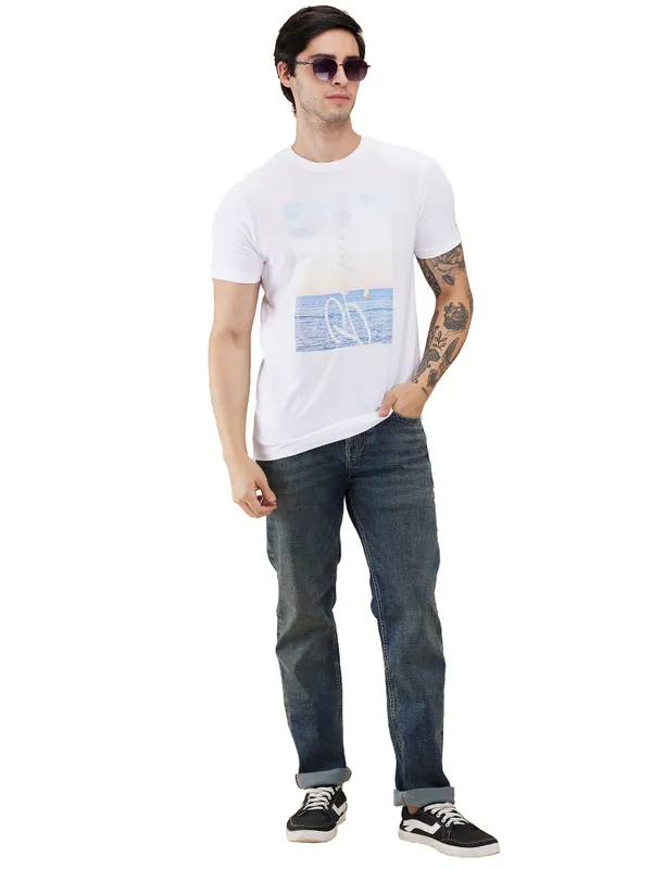 Being Human Clothing Men Blue Solid Jeans