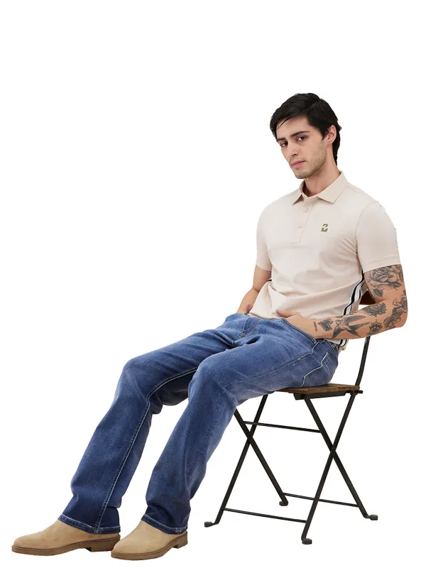 Being Human Clothing Men Blue Solid Jeans