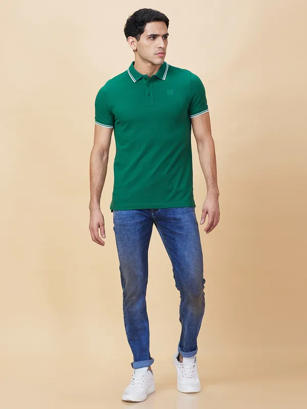 Being Human Men Black Solid Jeans