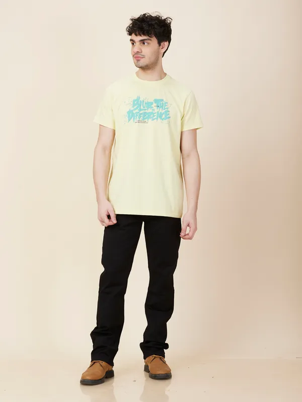Being Human Clothing Men Black Solid Jeans