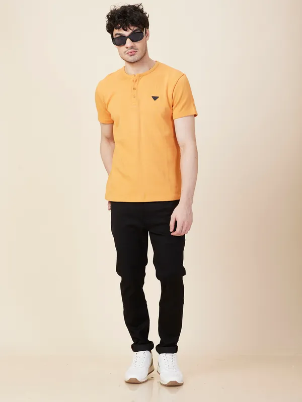 Being Human Men Black Solid Jeans