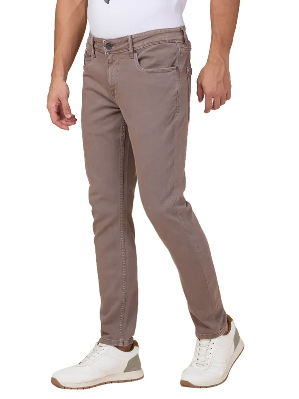 Being Human Clothing Men Grey Solid Jeans