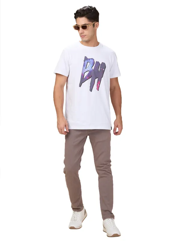Being Human Clothing Men Grey Solid Jeans