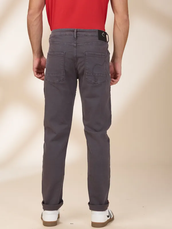 Being Human Men Grey Solid Jeans