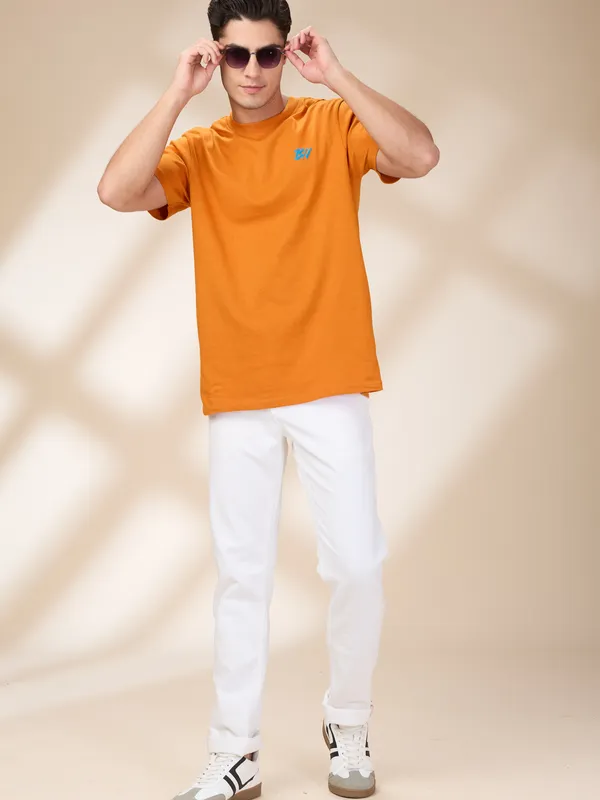 Being Human Men White Solid Jeans