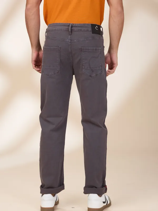 Being Human Men Grey Solid Jeans