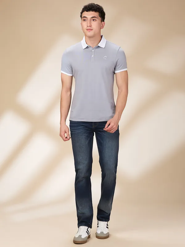 Being Human Clothing Men Blue Solid Jeans