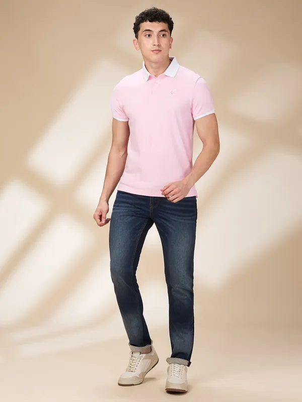 Being Human Clothing Men Blue Solid Jeans