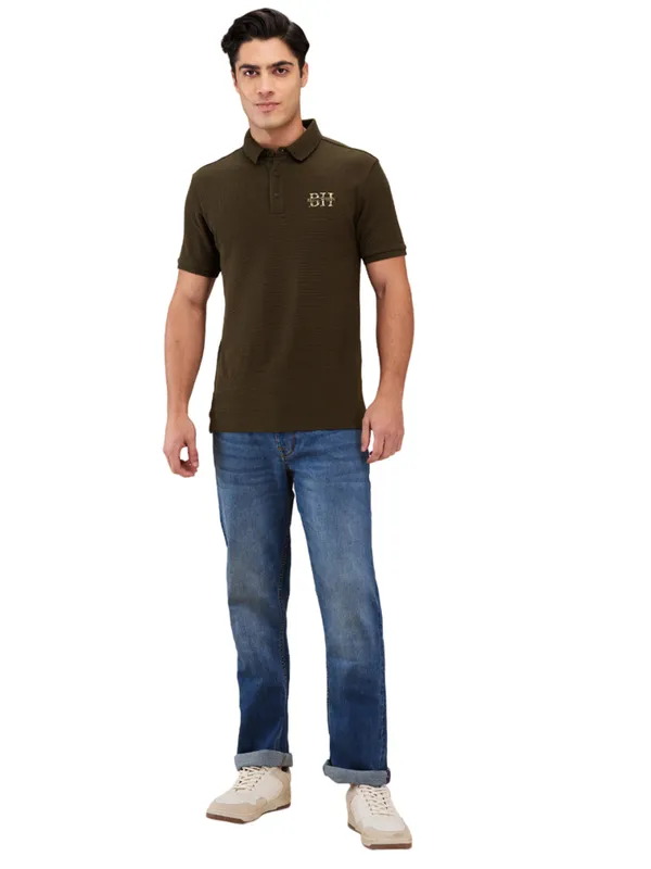 Being Human Men Blue Solid Jeans