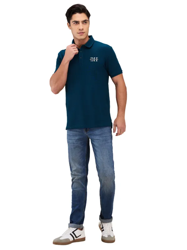 Being Human Men Blue Solid Jeans
