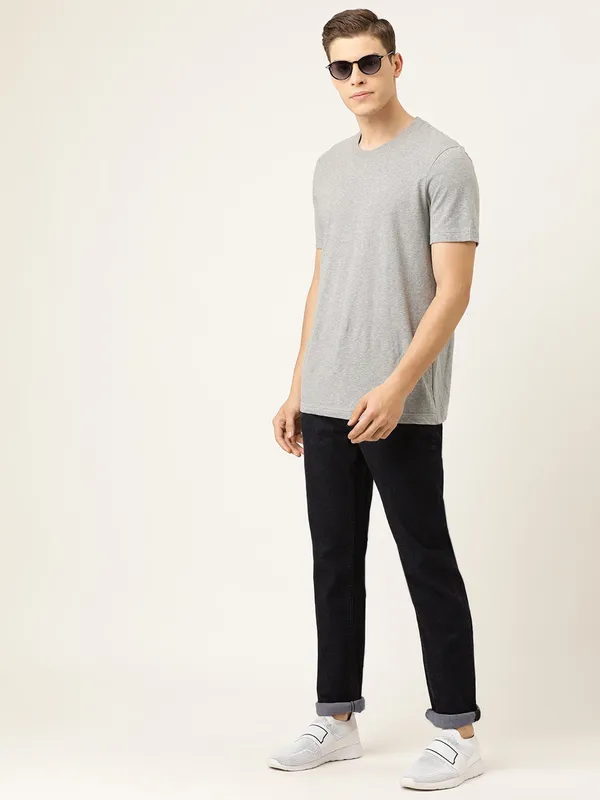 Being Human Clothing Men Regular Fit Denim-Black Tone