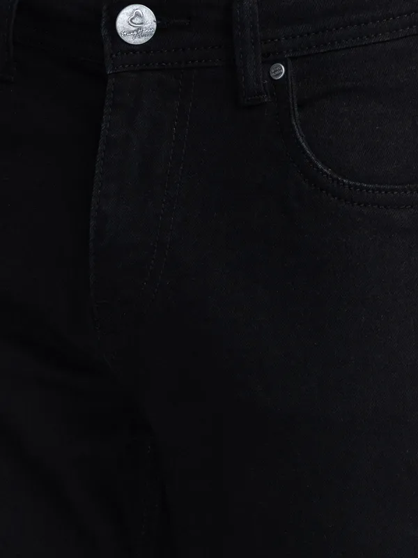 Being Human Clothing Men Slim Fit Denim-Black Tone
