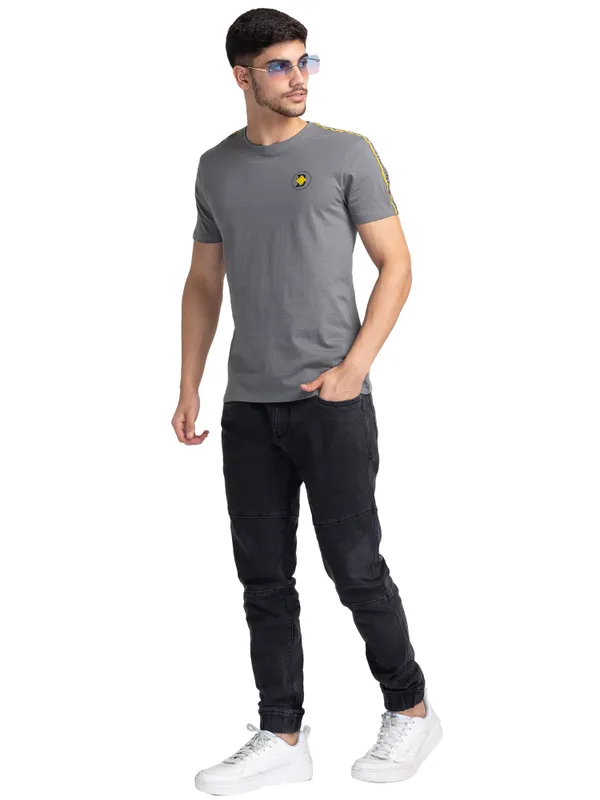 Being Human Men Jogger Fit Denim-Black Tone