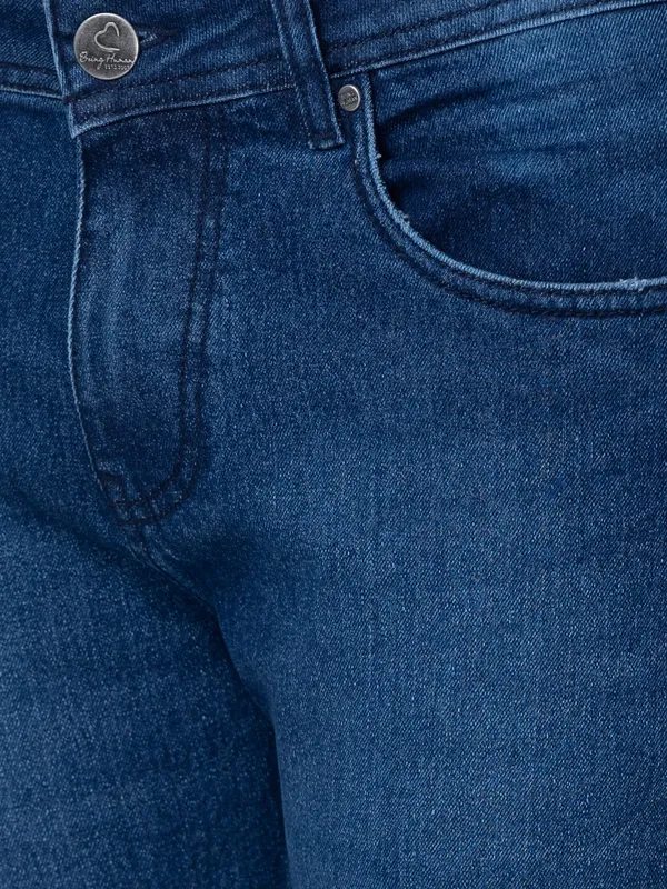 Being Human Men Slim Fit Denim-Mid Tone