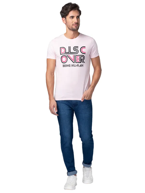 Being Human Men Slim Fit Denim-Mid Tone