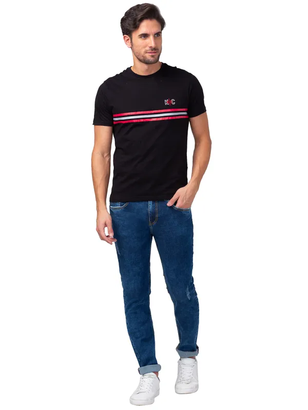 Being Human Men Slim Fit Denim-Mid Tone