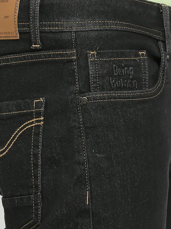 Being Human Clothing Women Slim Straight Fit Denim-Black Tone