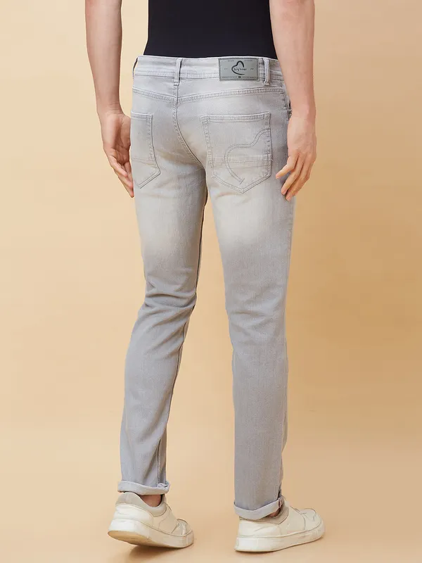 Being Human Clothing Men's Captian America Blue Mid-Rise Jeans