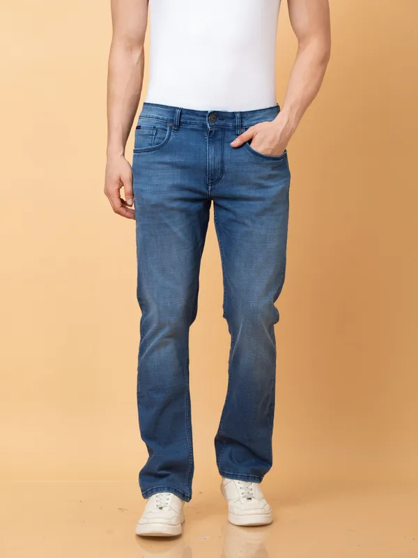 Being Human Clothing Mens-Bottom Denim Dark Tone