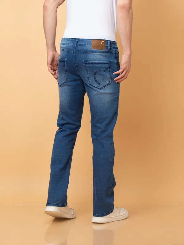 Being Human Clothing Mens-Bottom Denim Dark Tone