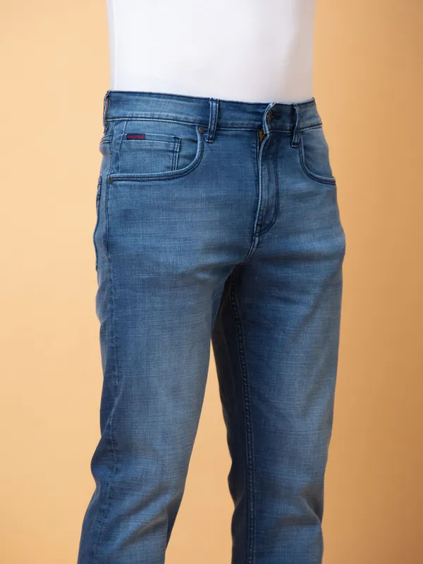 Being Human Clothing Mens-Bottom Denim Dark Tone