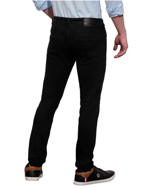 Being Human Mens-Bottom Denim Black Tone