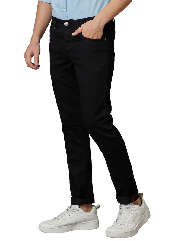 Being Human Men Skinny Fit Denim-Black Tone
