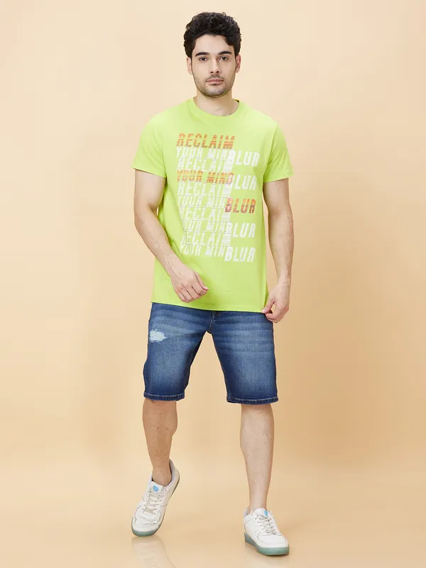 Being Human Men Shorts Fit Shorts-Mid Tone