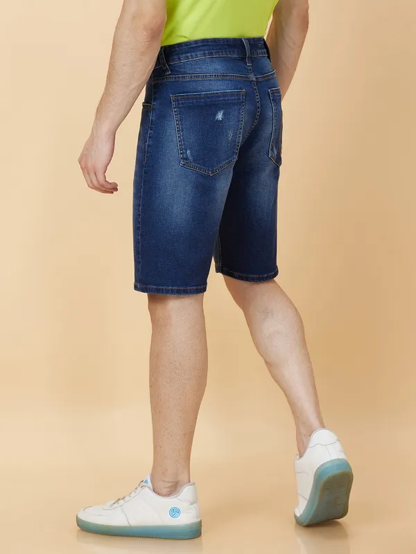 Being Human Men Shorts Fit Shorts-Mid Tone