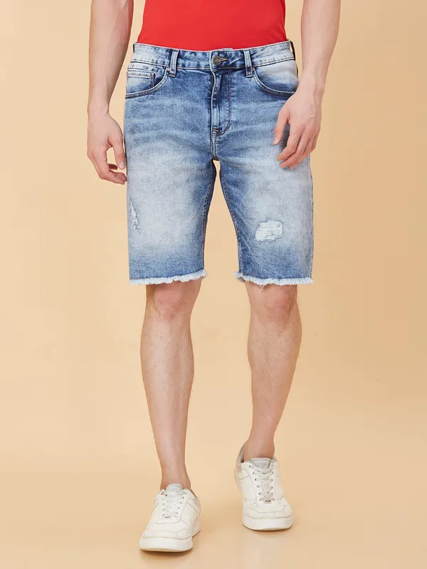 Being Human Men Shorts Fit Shorts-Light Tone