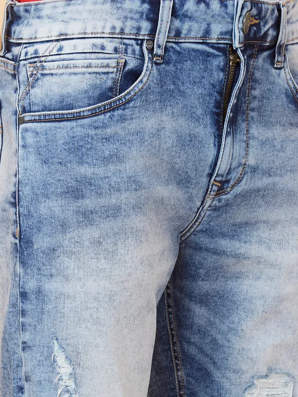 Being Human Men Shorts Fit Shorts-Light Tone