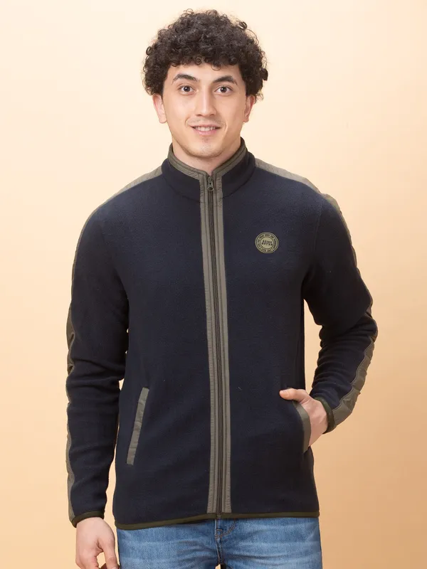 Being Human Mens-Top Sweatshirt Navy
