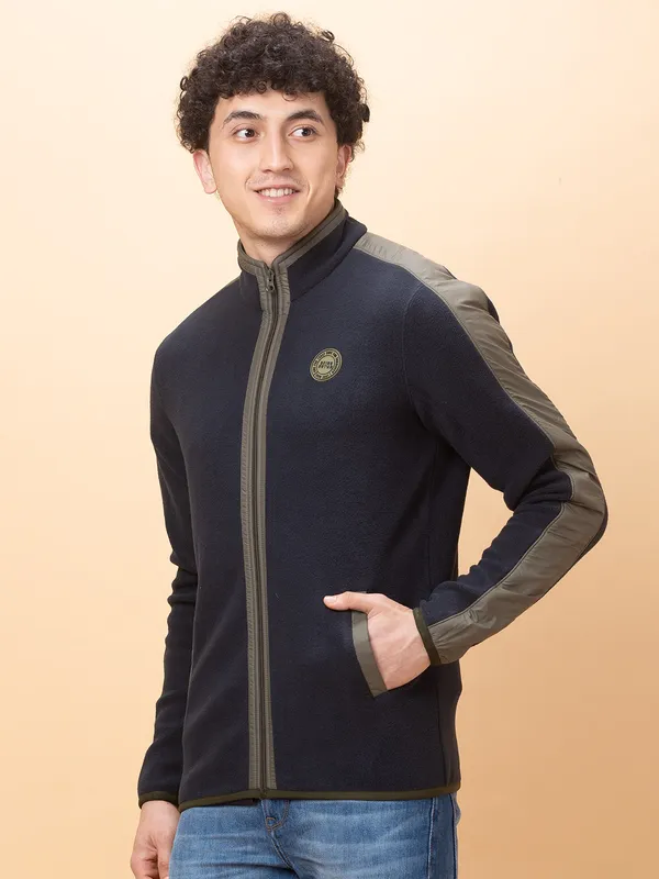 Being Human Mens-Top Sweatshirt Navy