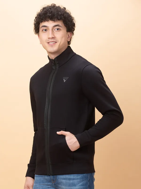 Being Human Clothing Mens-Top Sweatshirt Black