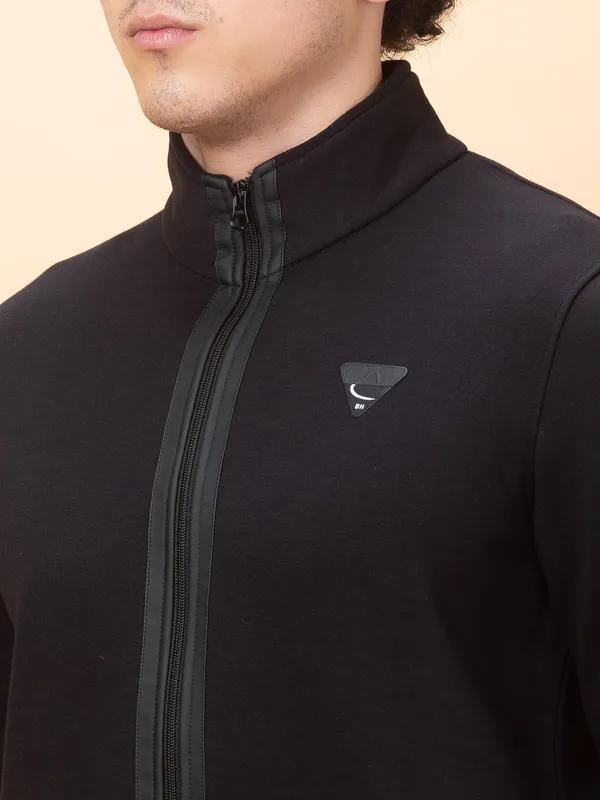 Being Human Clothing Mens-Top Sweatshirt Black