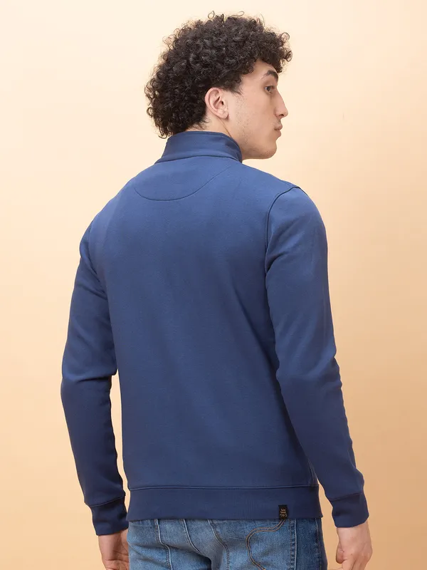 Being Human Clothing Mens-Top Sweatshirt Navy