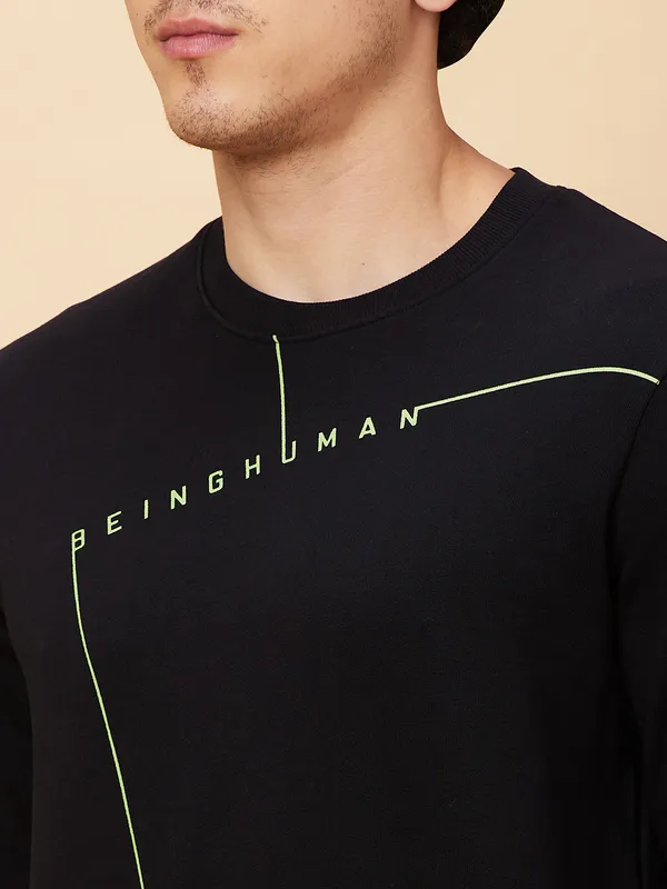 Being Human Clothing Men  Sweatshirt-Black