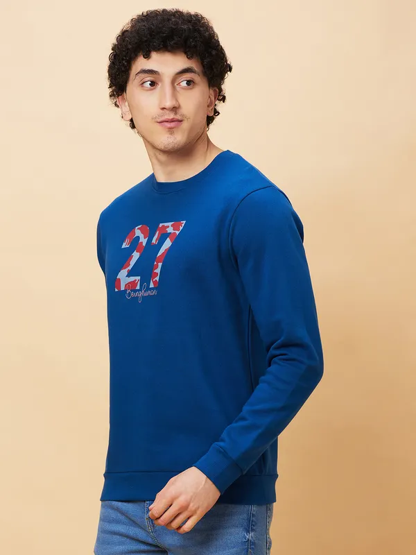Being Human Clothing Men  Sweatshirt-Navy