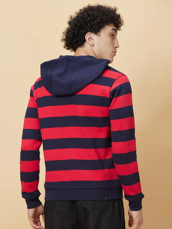 Being Human Mens-Top Hoody Midnight Blue