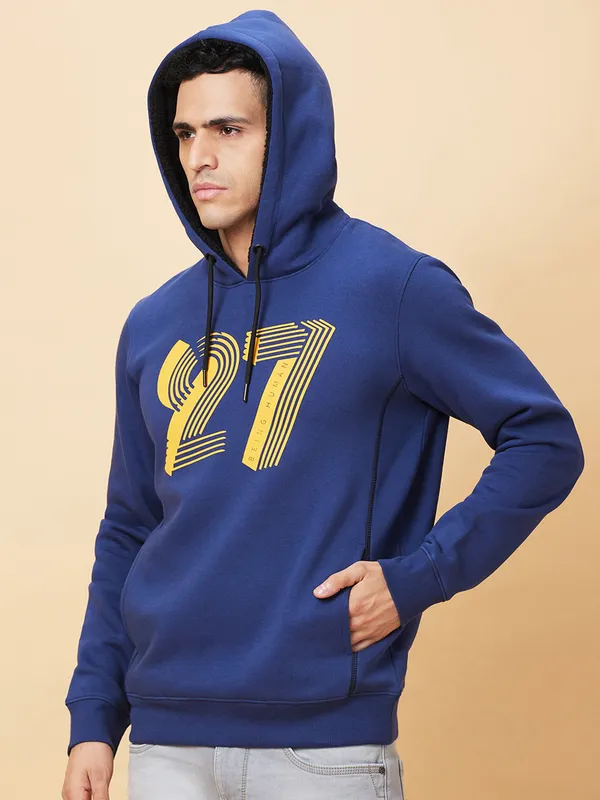Being Human Clothing Mens-Top Hoody Carbon