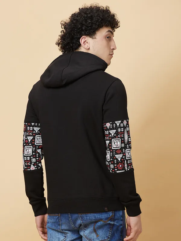 Being Human Clothing Mens-Top Hoody Black