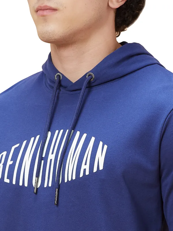 Being Human Men  Hoody-Navy